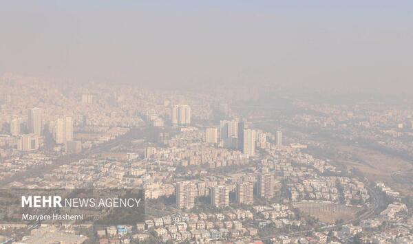 عکس تصاویر آلودگی هوای تهران