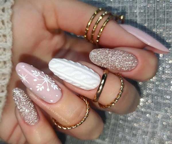 عکس طرح ناخن لاکچری
