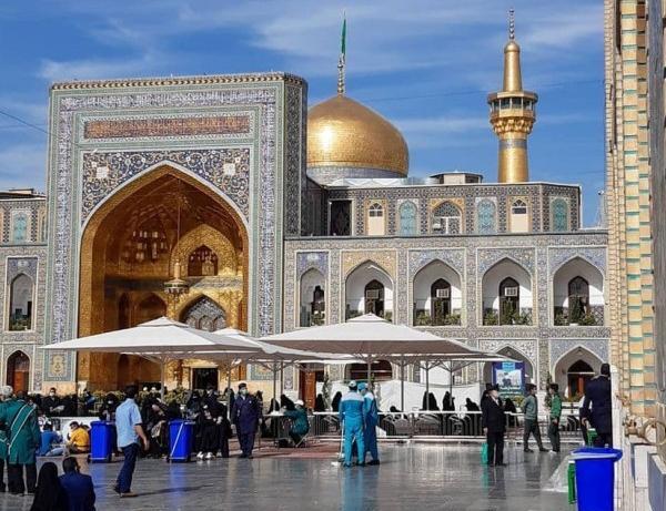 عکس حرم امام رضا صحن