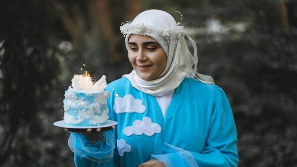 زوج ژست عکس دونفره باحجاب