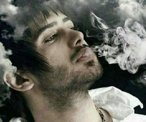 عکس پروفایل پسرونه با سیگار