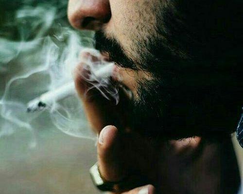 عکس پروفایل پسرونه با سیگار