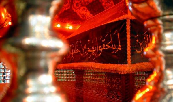 عکس ضریح شش گوشه