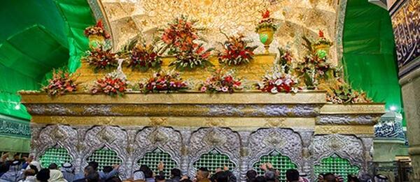 عکس ضریح شش گوشه
