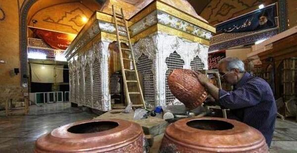 عکس ضریح شش گوشه