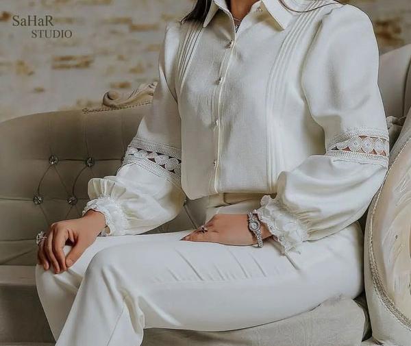 عکس شومیز جلو باز