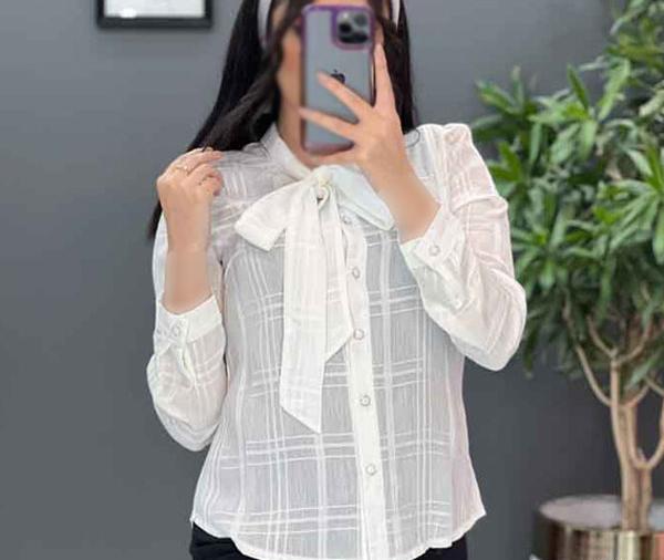 عکس شومیز جلو باز