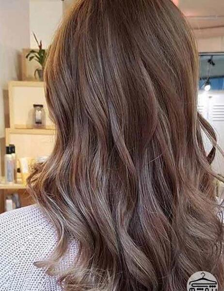 عکس رنگ مو شکلاتی تیره