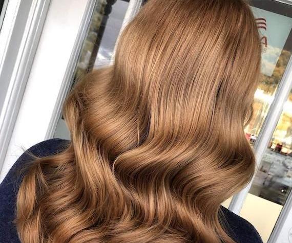 عکس رنگ مو شکلاتی تیره
