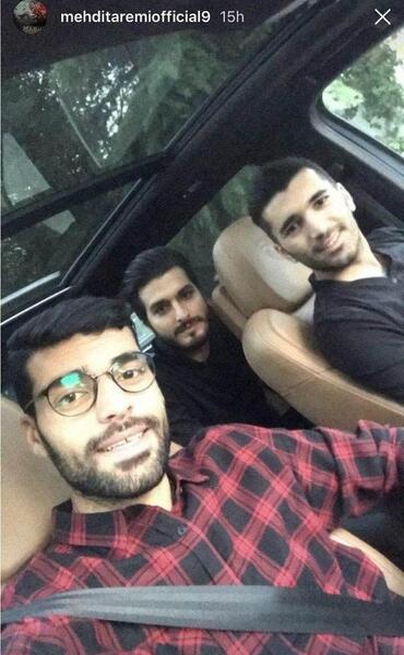 عکس مهدی طارمی و محسن مسلمان