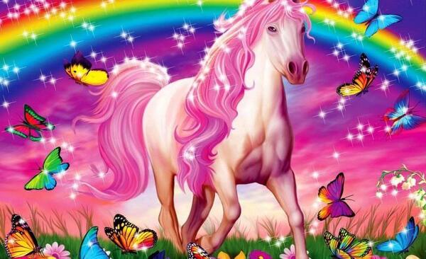 عکس برای پروفایل اسب تک شاخ