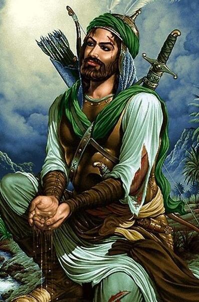 امام عکس یا حسین زیبا