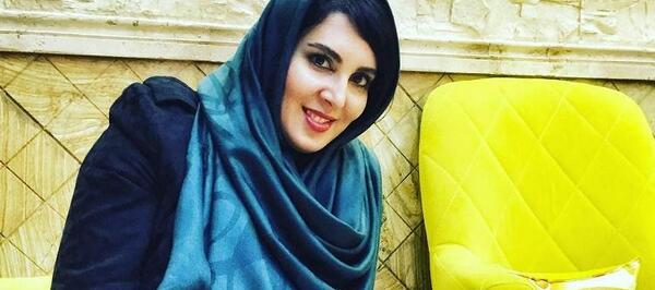 عکس لیلا بلوکات با چادر