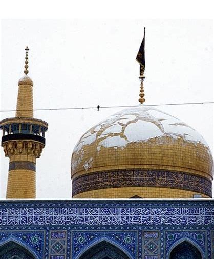 عکس لیلا بلوکات در حرم امام رضا