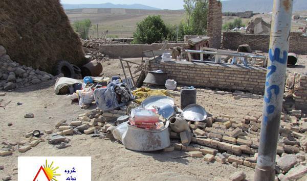 عکس زلزله زنگ آباد