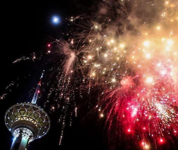 عکس چهارشنبه سوری لاکچری
