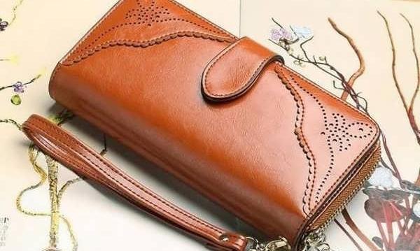عکس کیف چرم مجلسی زنانه
