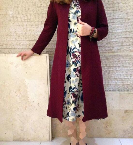 عکس مدل سارافون آستین حلقه ای