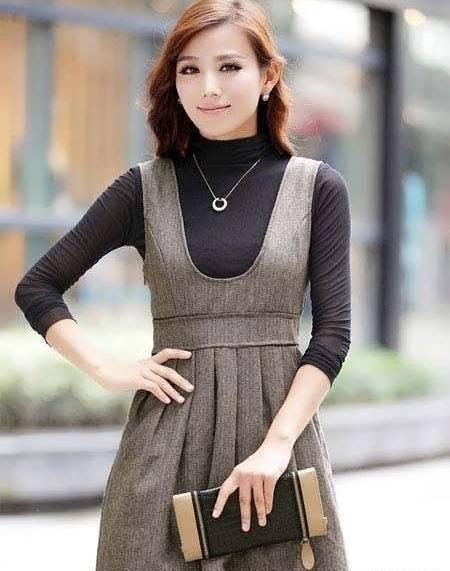 عکس مدل سارافون آستین حلقه ای