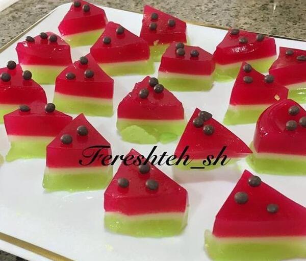 عکس مدل ژله شب یلدا