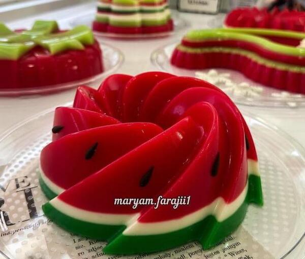 عکس مدل ژله شب یلدا