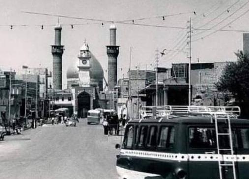 عکس حرم امام حسین در زمان صدام