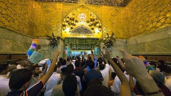 عکس حرم امام حسین در زمان صدام