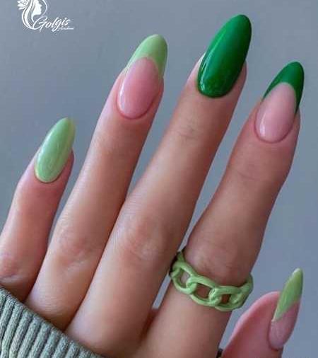 عکس کاشت ناخن تابستانه