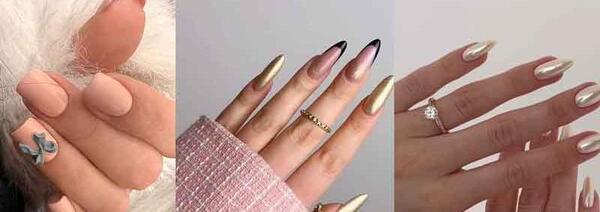 عکس کاشت ناخن تابستانه