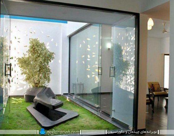 عکس از دکوراسیون حیاط