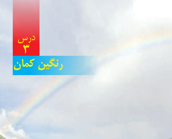 عکس قطرات آب در تشکیل رنگین کمان چیست