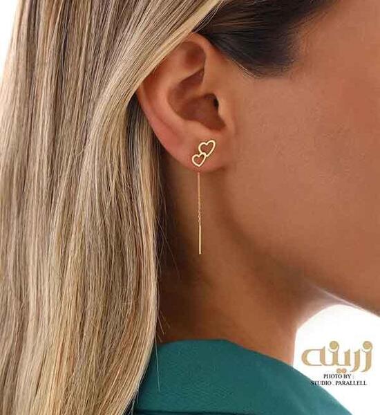 عکس گوشواره نوزادی طلا