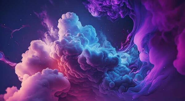 عکس تصویر زمینه آبی ساده