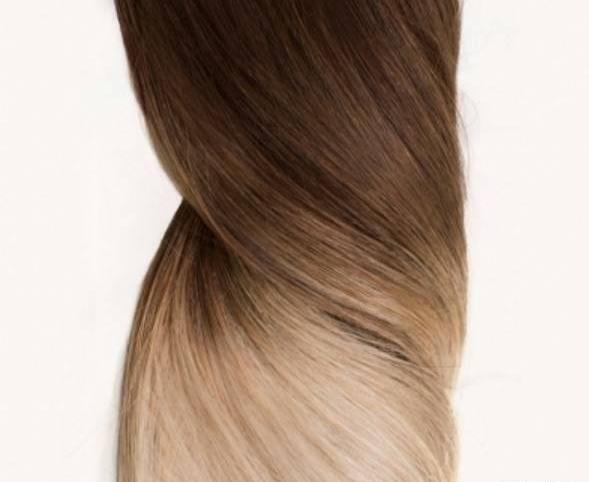 عکس رنگ مو دو رنگ