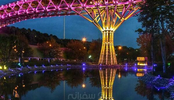 عکس شب از تهران