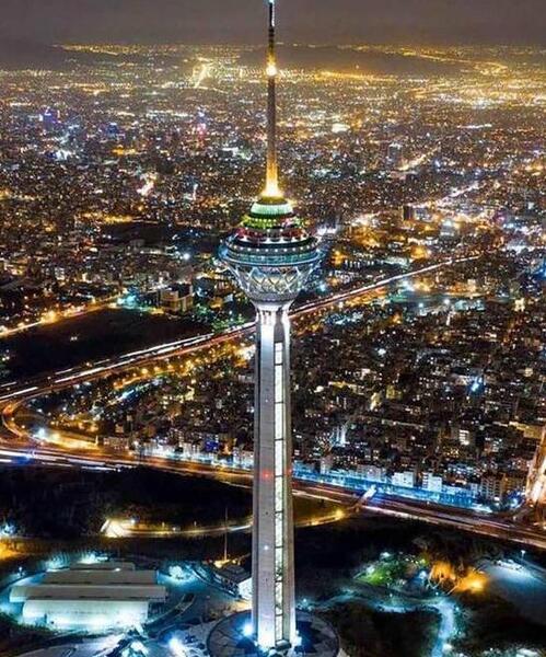 عکس شب از تهران