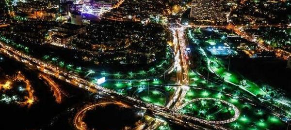 عکس شب از تهران
