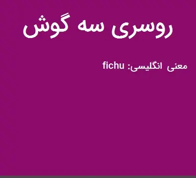 عکس روسری سه گوش