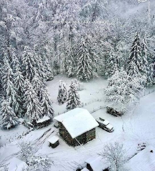 عکس زمستان مازندران