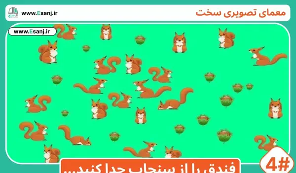 عکس چالش تست هوش