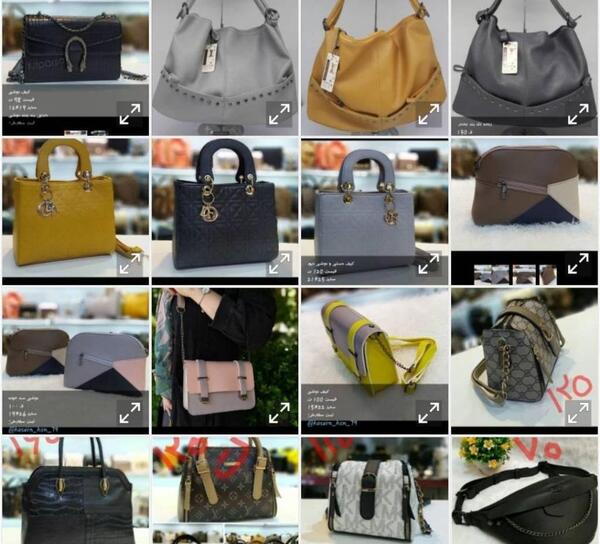 عکس کیف دخترانه بیرونی