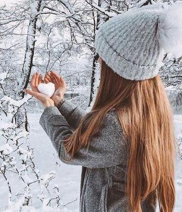 عکس زمستانی دخترونه برای پروفایل