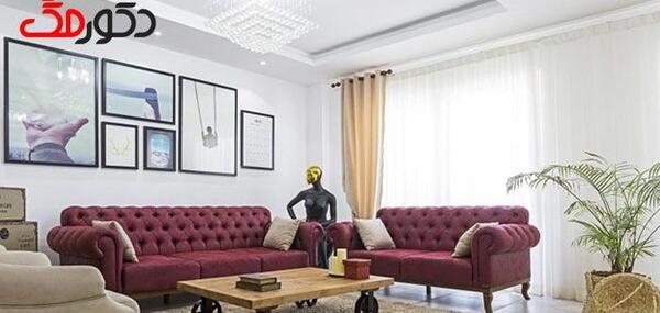 عکس رنگ زرشکی