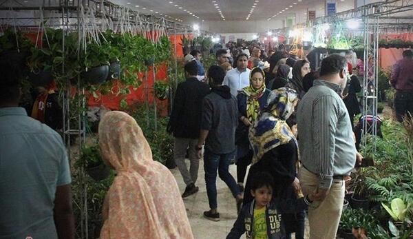 عکس نمایشگاه گل و گیاه بندرعباس