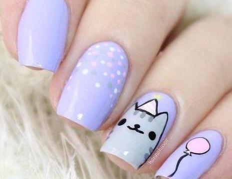 عکس ژله ناخن بچه گانه