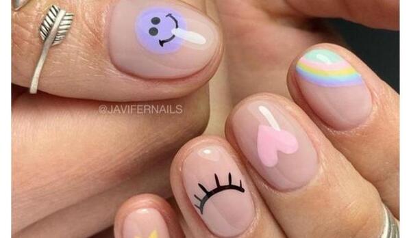 عکس ژله ناخن بچه گانه
