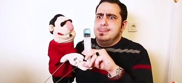 عکس بچه آمپول میزنه