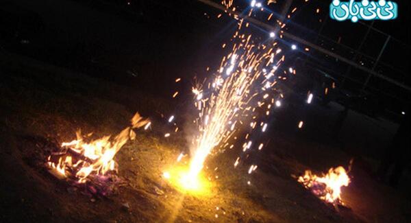 عکس چهارشنبه سوری آتش