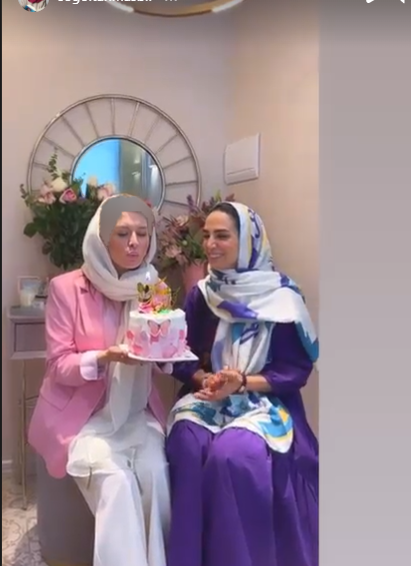 عکس تولد سوگل طهماسبی