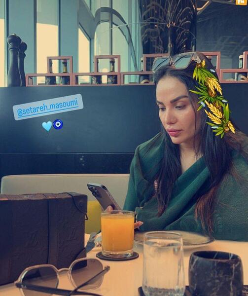 عکس بدون آرایش همسر مهدی قائدی